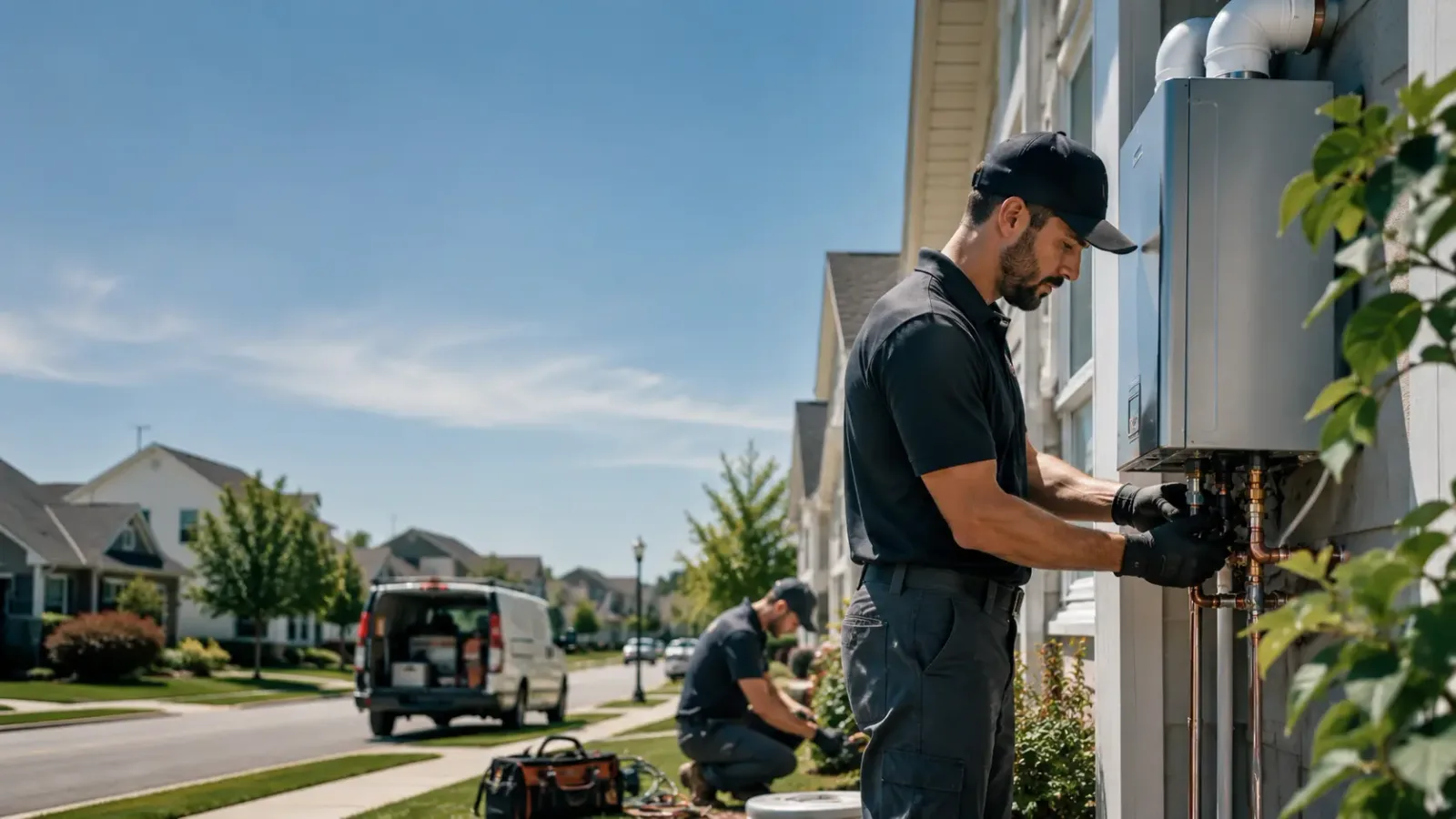 Tankless Water Heater Installation in Lucan, MN